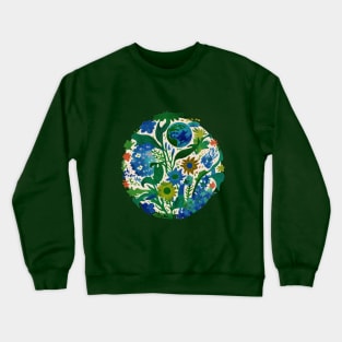 Green Living Happy Earth, plantlover Crewneck Sweatshirt